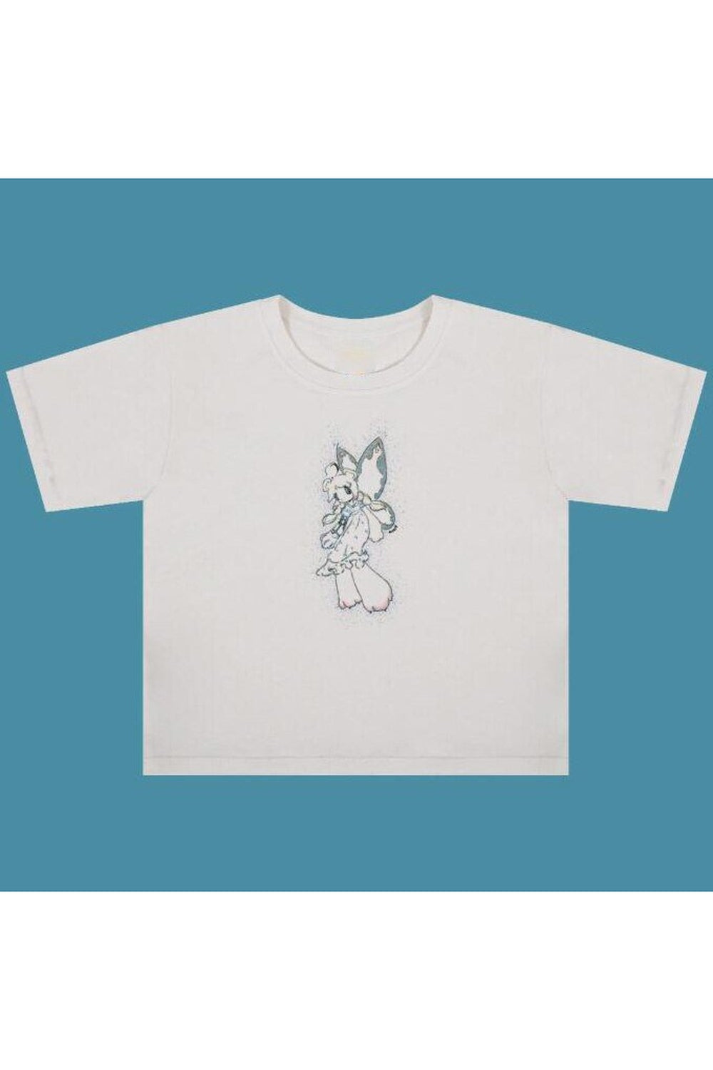 Angelcore Print Vintage T-shirt