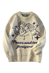 Fall Angelcore Retro Sweater