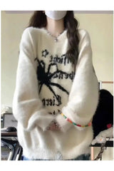 Arachnid Dreams Fuzzy Sweater