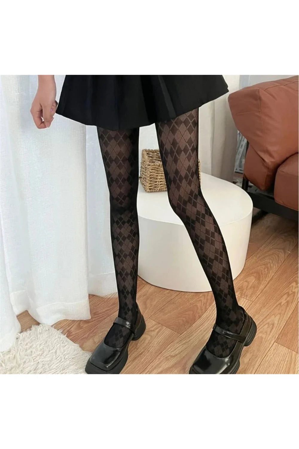 Argyle Elegance Tights