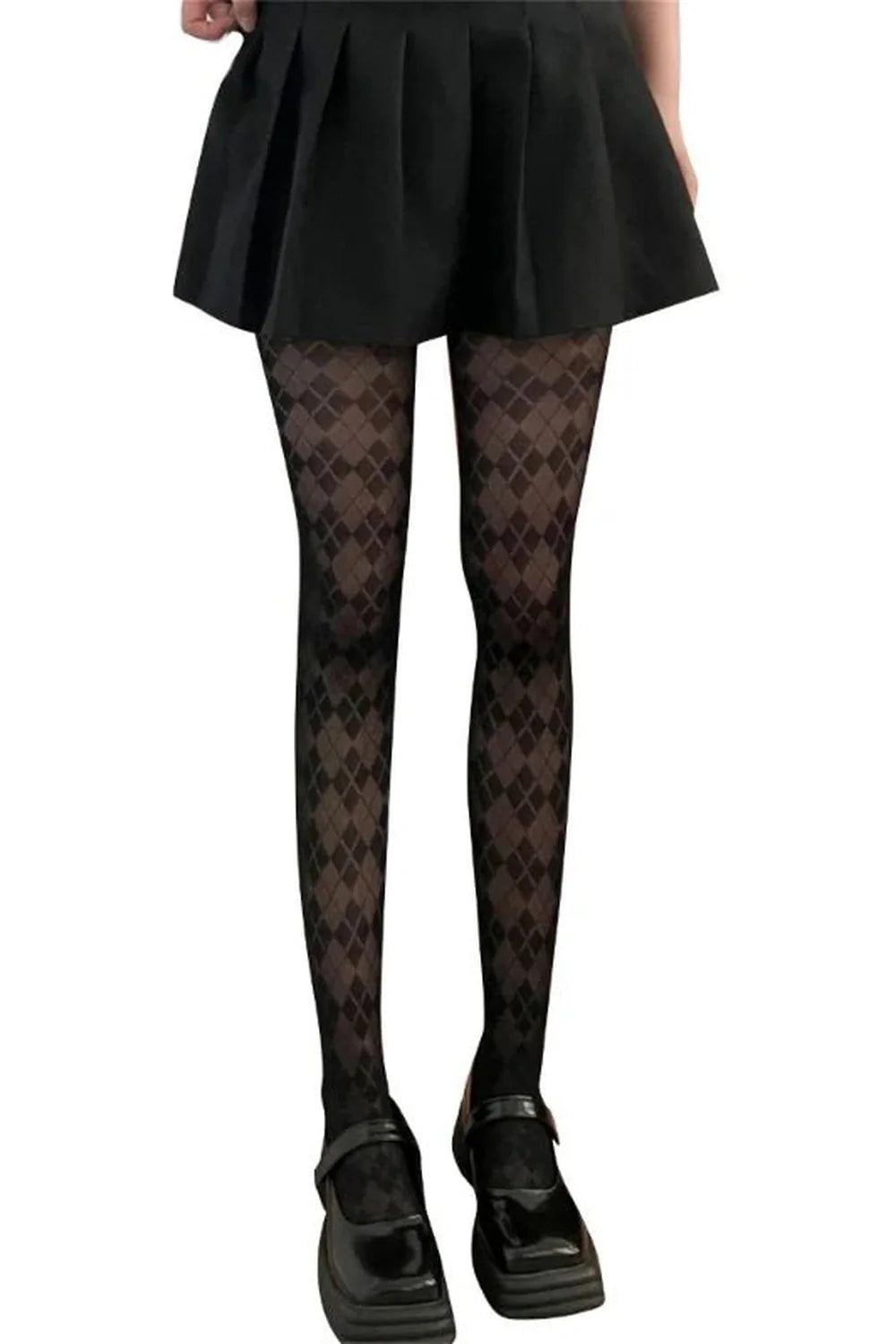 Argyle Elegance Tights