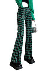 Argyle Plaid Retro Pants