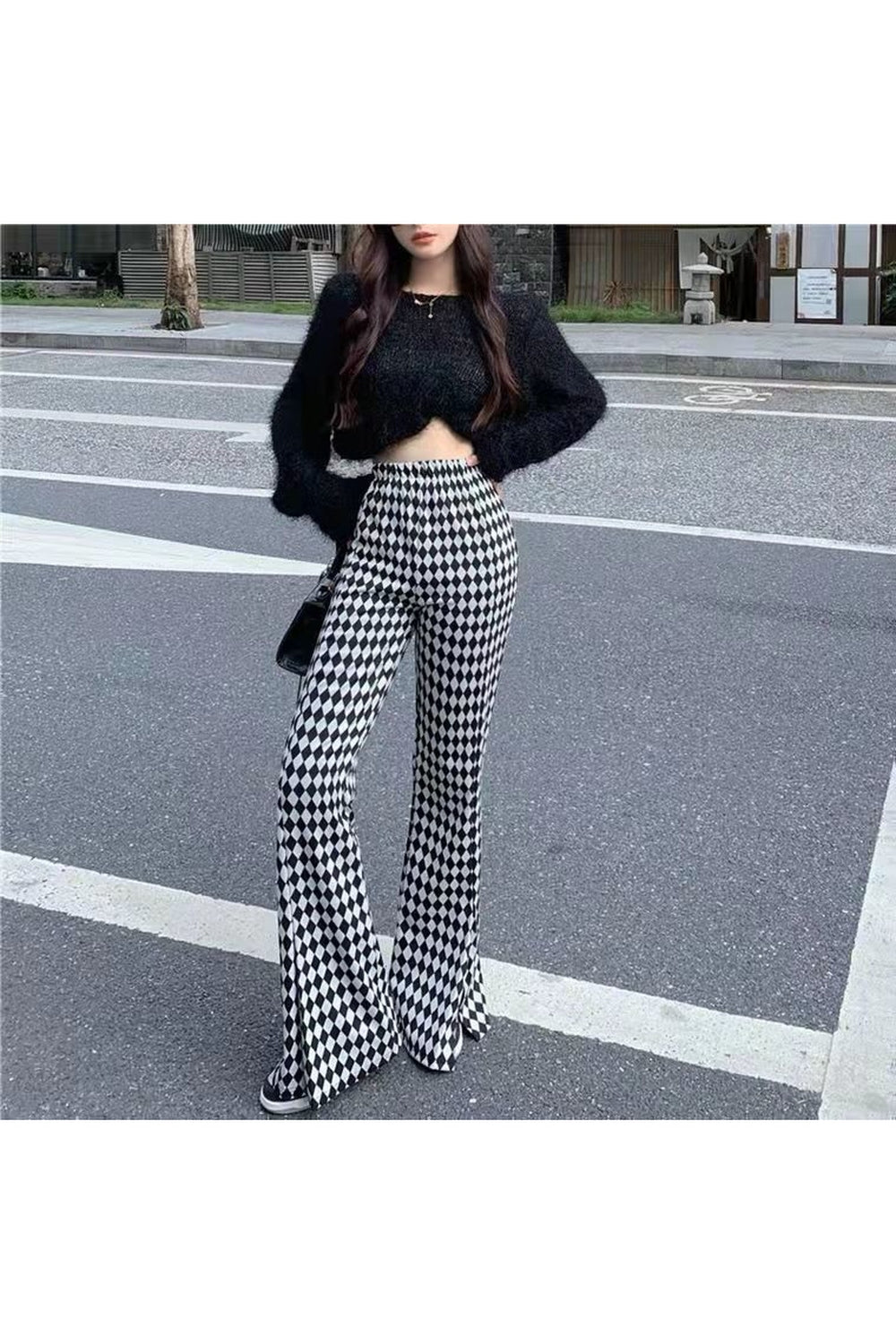 Argyle Plaid Retro Pants