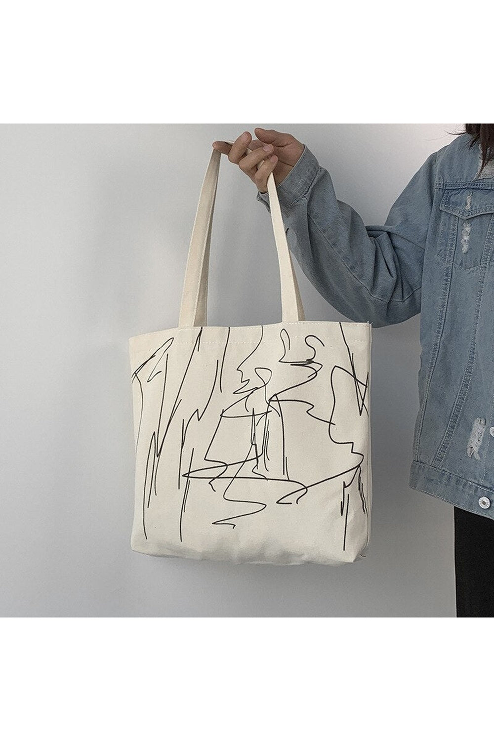 Artsy Minimalism Shopping Bag