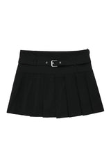 Autumn Chic Short Zipper Skirt