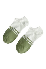 Avocado Green Short Socks