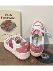 Ulzzang Pink Mars Sneakers BE962