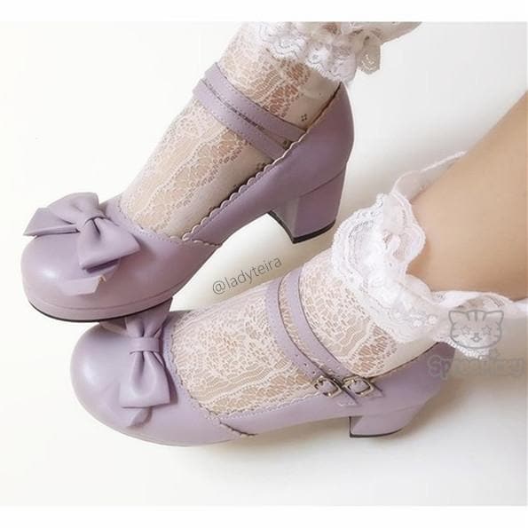 Princess Style Thick Heel Lolita Shoes