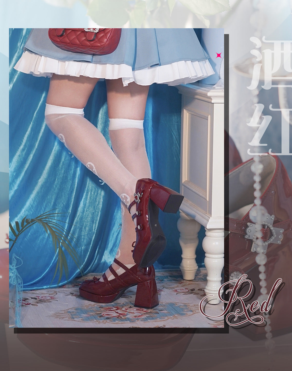 Sweet Angel Cute Kawaii Heels Lolita Shoes ON615