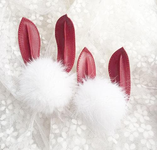 Lolita Bunny Pompom Rabbit Shoes S12882