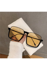 Baddie Metal Square Sunglasses