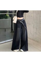 Baggy Fried Wide-Leg Jeans