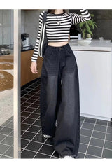 Baggy Fried Wide-Leg Jeans