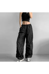 Baggy Lilac Parachute Pants