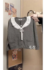 Fall Acubi Lace Cardigan Sweater