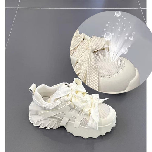Sweet Stylish Chic White Bow Sneakers ON875