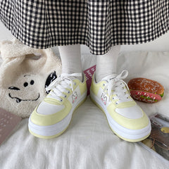 Rabbit Casual Yellow/Blue Sneakers BE789