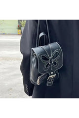 Black Butterfly Mini Backpack