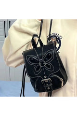 Black Butterfly Mini Backpack