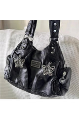 Black Y2k Shoulder Bag