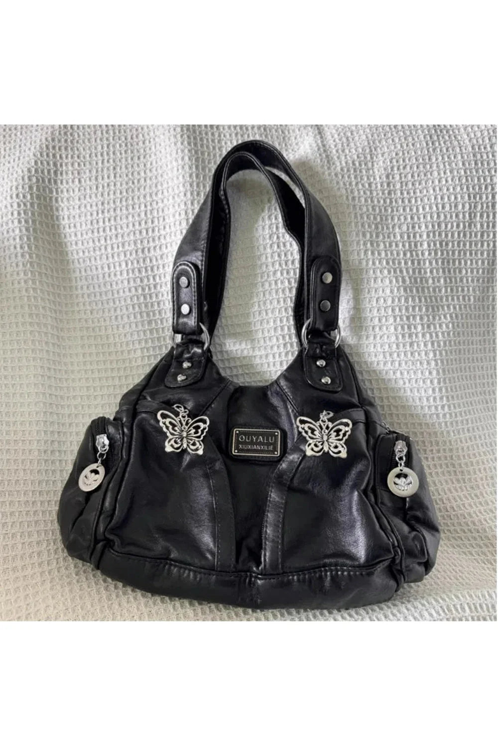 Black Y2k Shoulder Bag