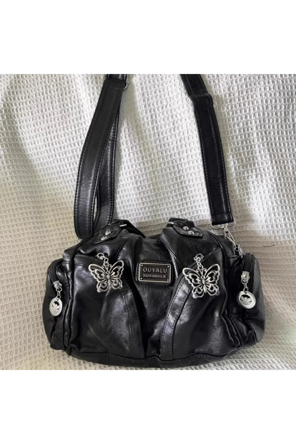 Black Y2k Shoulder Bag