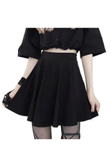 Black Gothic Skirt