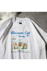 Blossom Cat Tulip T-Shirt