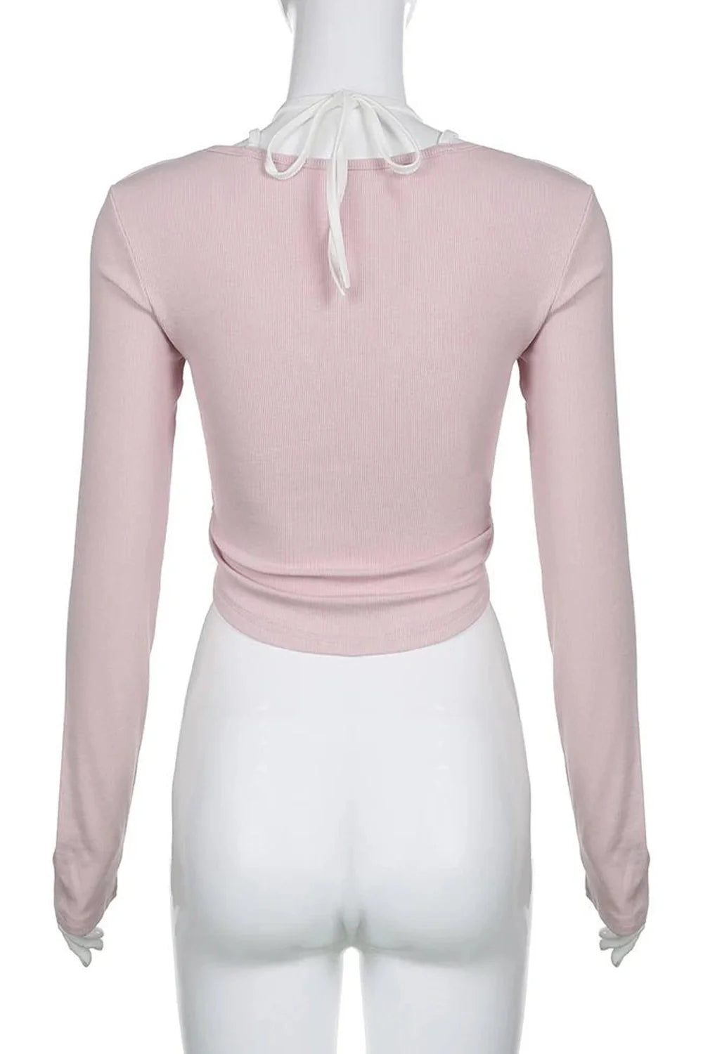 Fall Blush Ballet Ribbed Cardigan