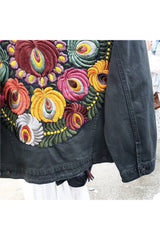 Fall Boho jean jacket