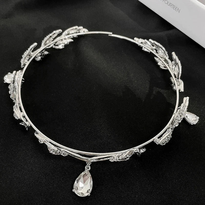 Bride Forehead Crystal Tiara