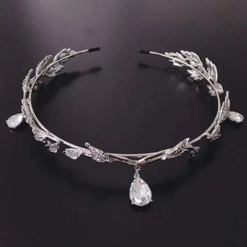 Bride Forehead Crystal Tiara