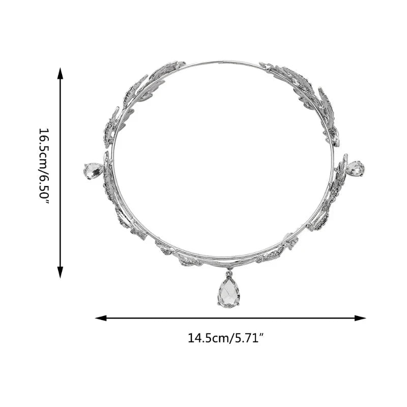 Bride Forehead Crystal Tiara
