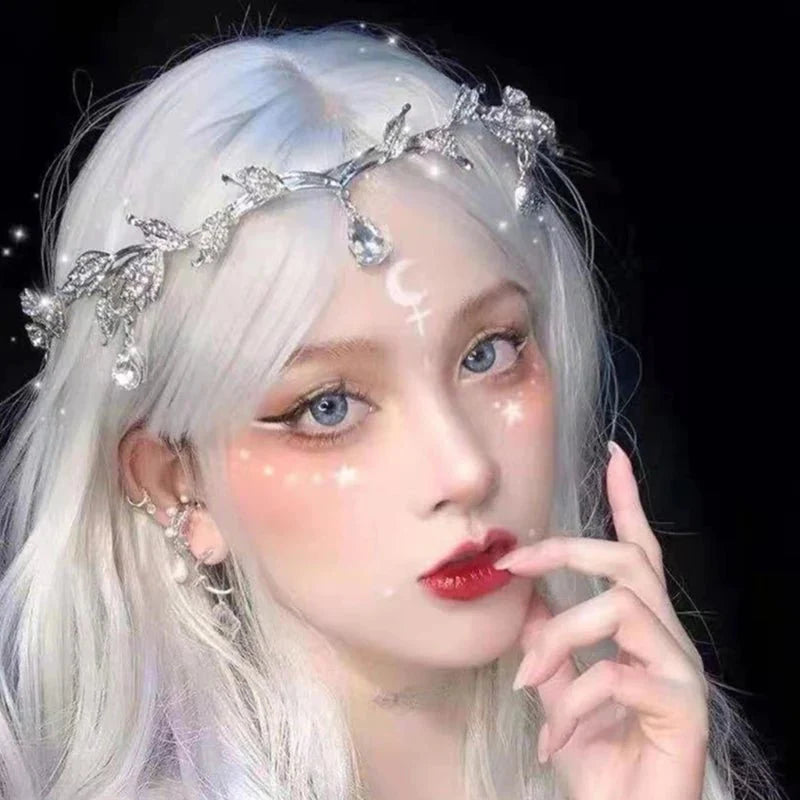 Bride Forehead Crystal Tiara