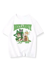 Bright Cat Star T-Shirt