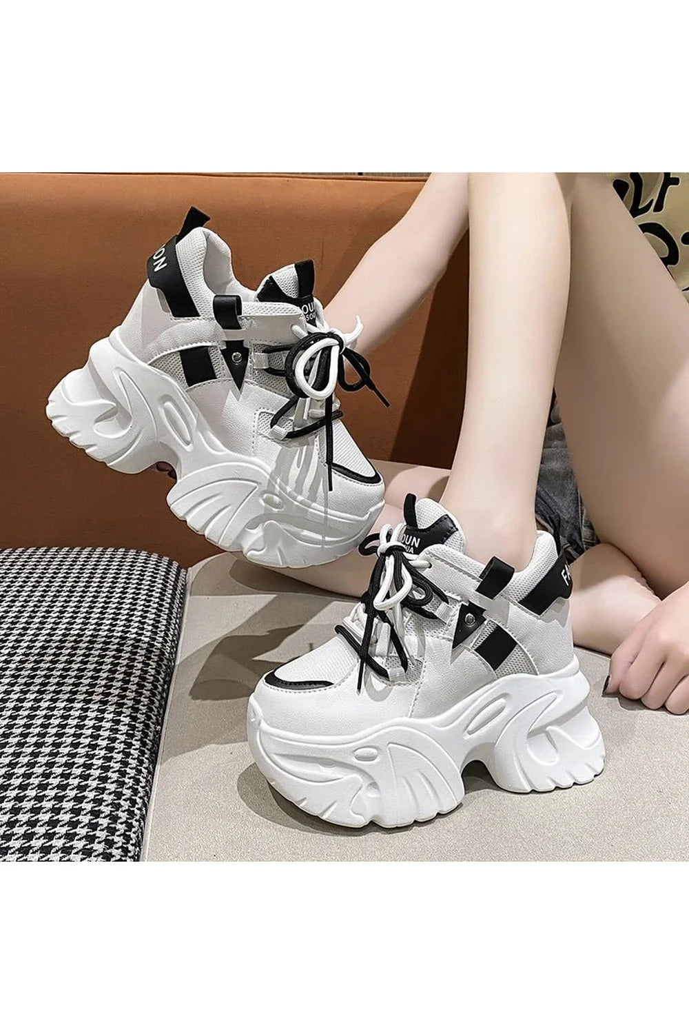 Bubblegum Chunky Platform Sneakers