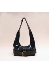 Buckle Up Punk Shoulder Bag