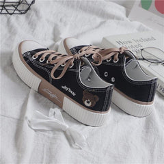 Harajuku Bear Kawaii Sports Shoes
