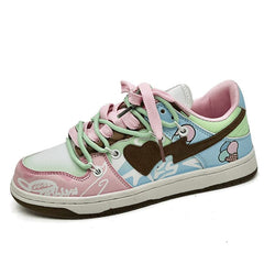 Heart Painting Sneakers