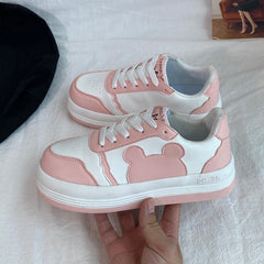Casual All-match Sports Pink/Black/Purple Shoes BE780