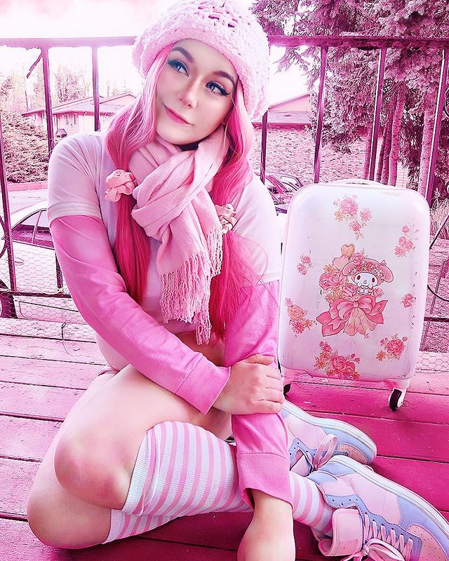Cute Macaron Pink Shoes