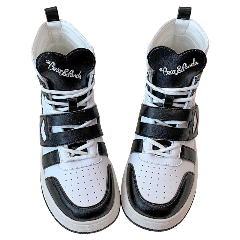 Lolita High-top Black/Blue/Green/Pink Sneakers BE855