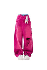 Candy Crush Bunny Cargo Pants