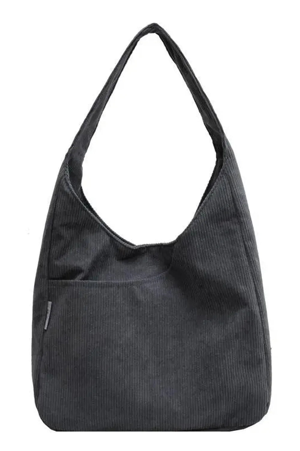 Canvas Corduroy Large Handbag