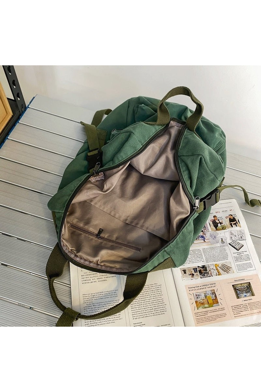 Canvas Large Capacity Backpack