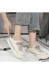 Canvas Platform Shoes