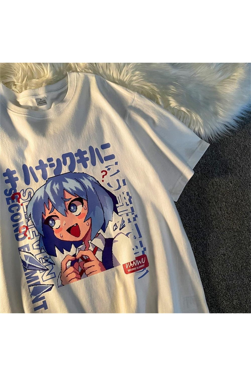 Cartoon Anime Girl T-Shirt