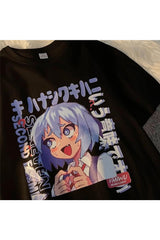 Cartoon Anime Girl T-Shirt