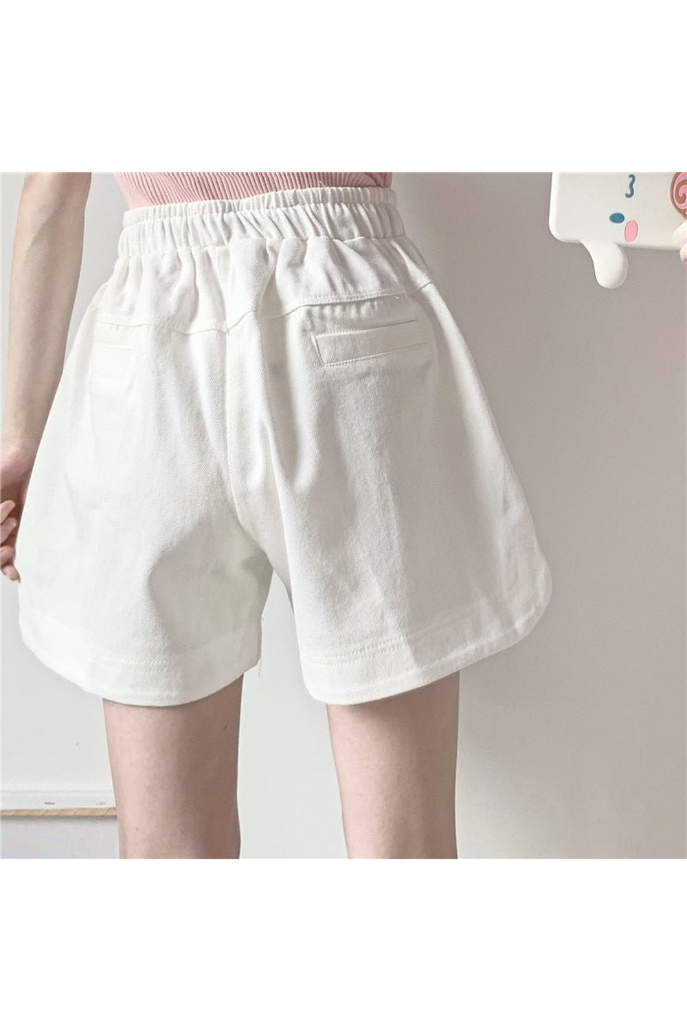 Cartoon High Waist Shorts