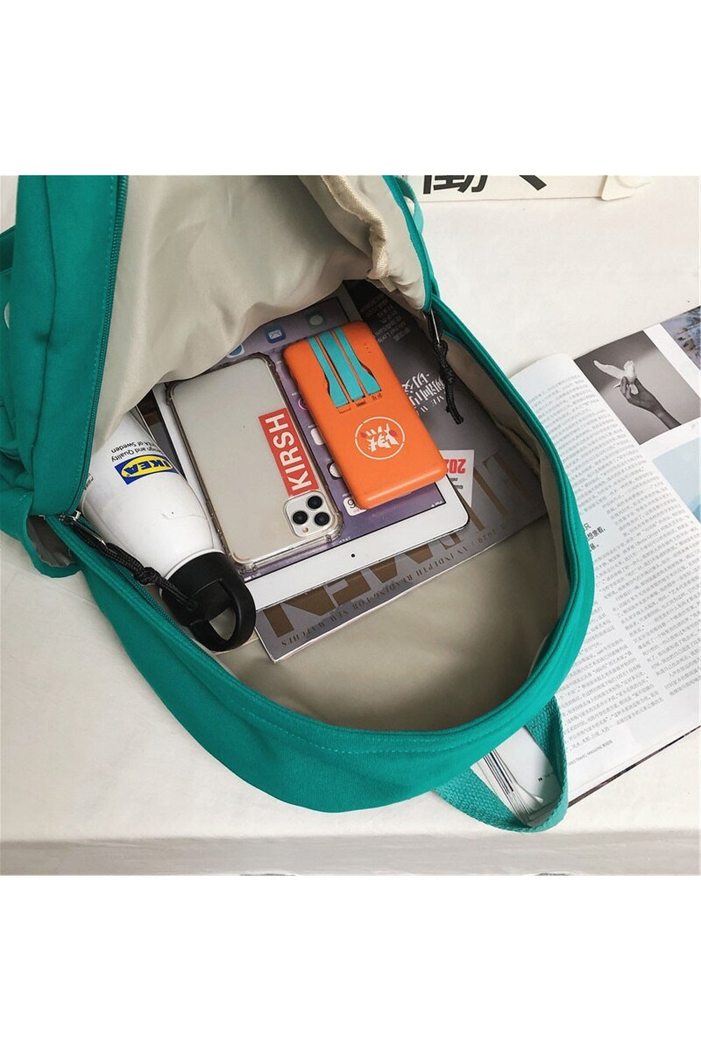 Casual Nylon College Backpack